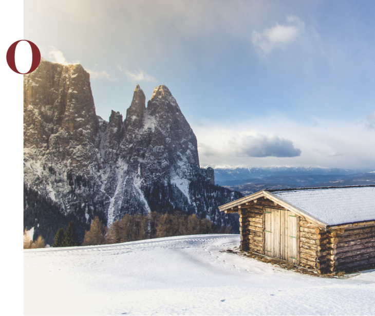 Rifugio Molignon Alpe di Siusi | Magica vacanza invernale nelle Dolomiti: Alpe di Siusi, Molignon, Lang- e Plattkofel in Alto Adige L'immagine mostra lo Sciliar in inverno.