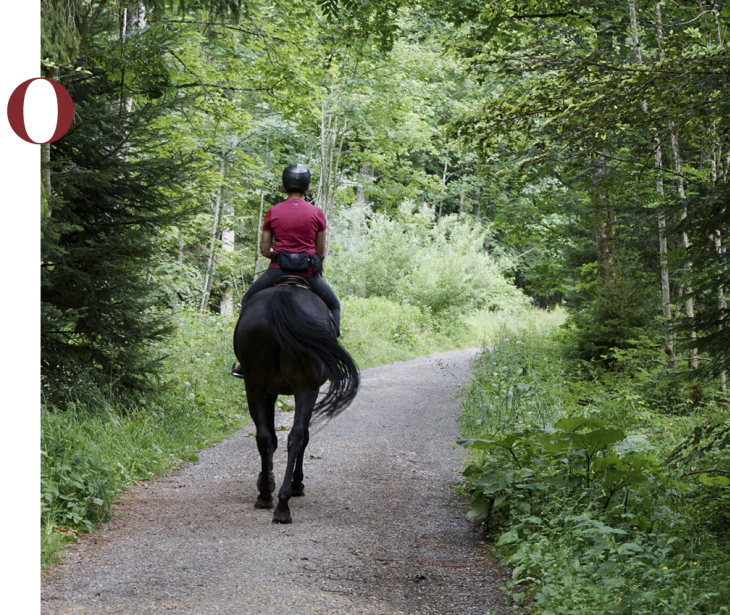 Molignon Alpe di Siusi | Scoprite l'Alpe di Siusi e le maestose Dolomiti L'immagine mostra una donna a cavallo in mezzo alla natura.